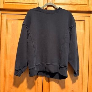 Aerie Oversized Black Women's Sweatshirt